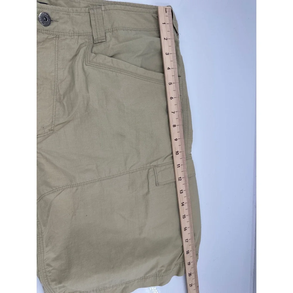 The North Face Mens Khaki Tan Cargo Shorts Size 36‎ Hiking Outdoor Casual